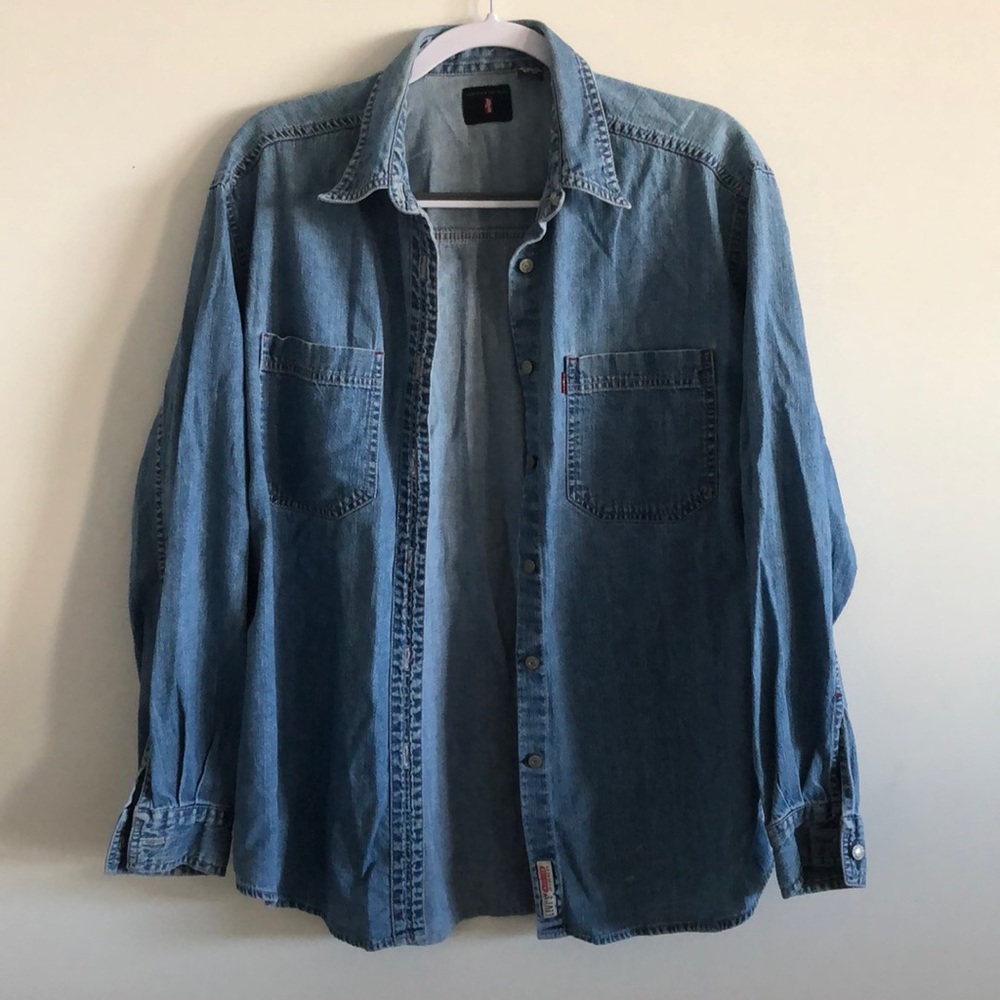 Levi Jean button up shirt